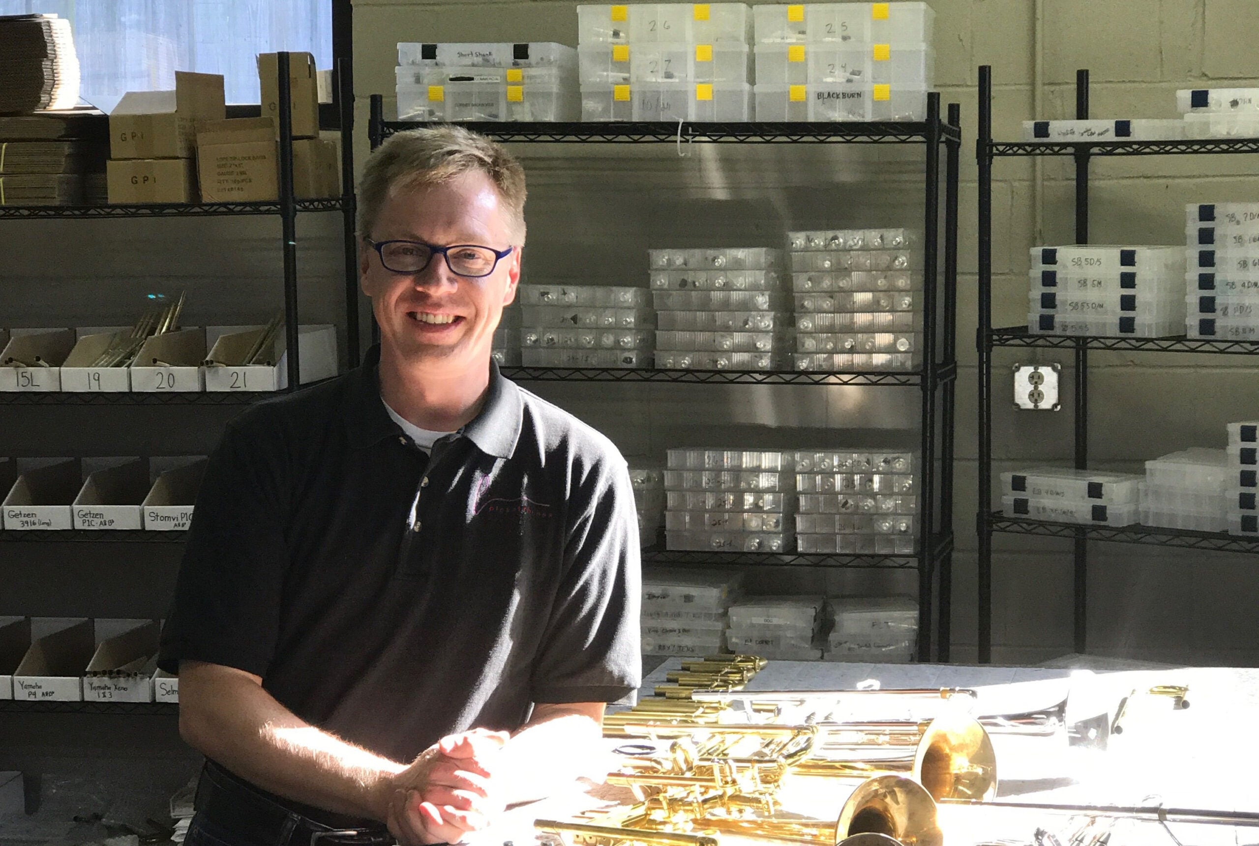 Peter Pickett, of Pickett Brass and Blackburn Trumpets