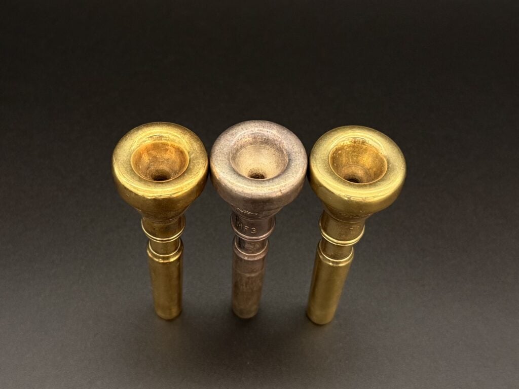 Holton MF1 MF3 and MF 6 Trumpet Mouthpieces