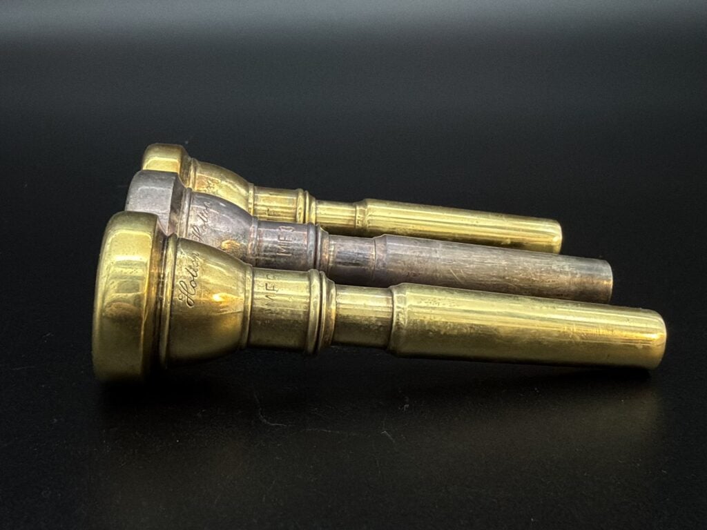 Holton MF1 MF3 and MF 6 Trumpet Mouthpieces