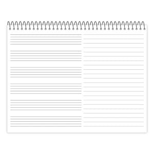 Descant Music Staff and College Ruled notebooks