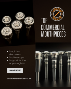 top commercial trumpet mouthpieces from legends brass