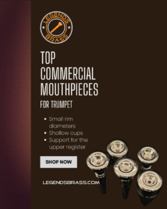 top commercial trumpet mouthpieces from legends brass