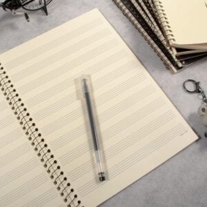 staff paper notebook