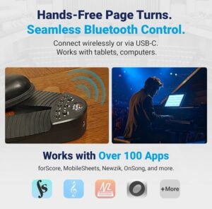 Firefly bluetooth page turner pedal